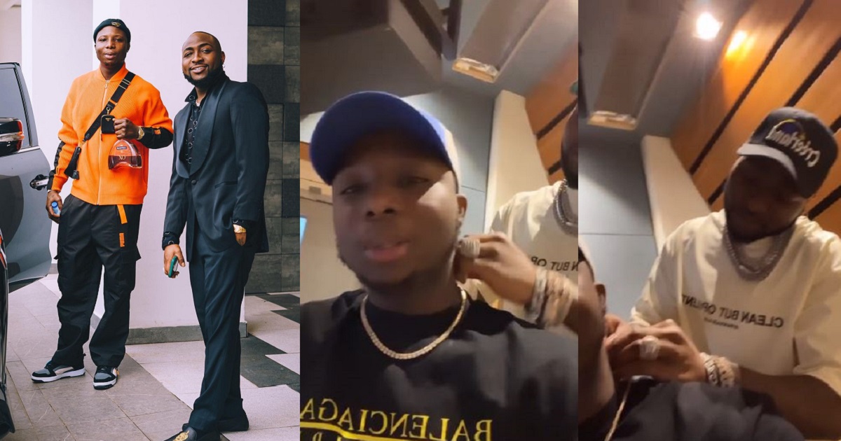 Davido’s aide, Santus, hails