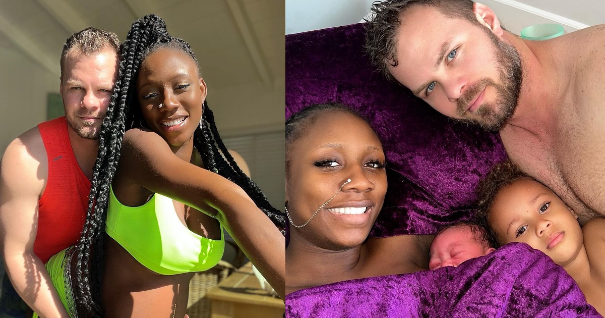 “It must be a prank” – Fans react as Korra Obidi’s husband announces he’s divorcing her just one week after she welcomed their second child