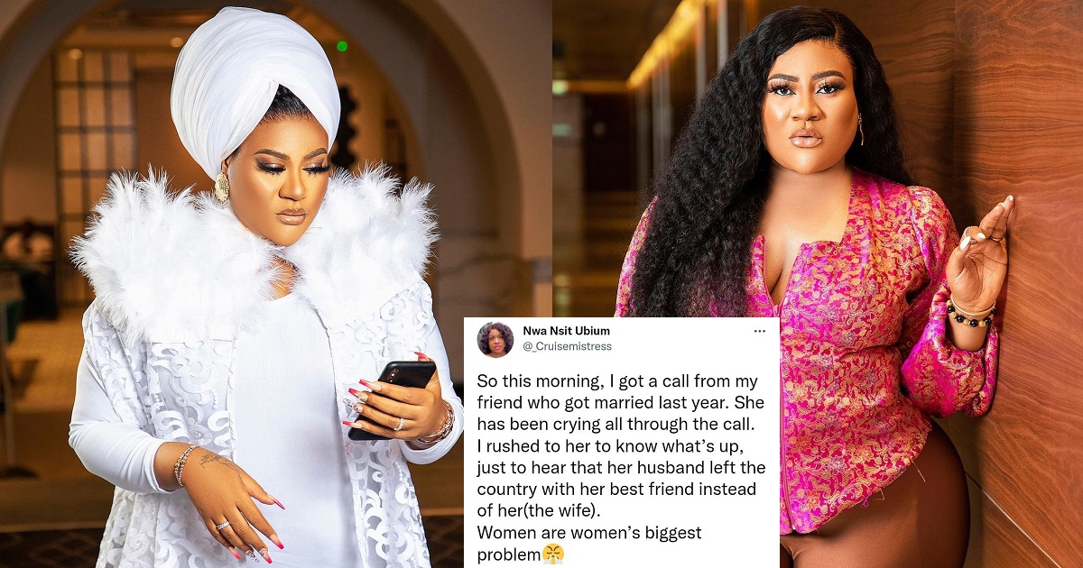 Nkechi Blessing reacts