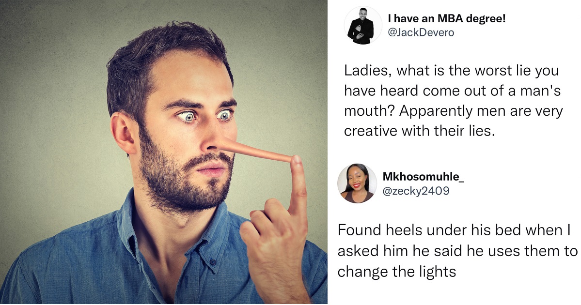 Ladies share the ‘worst lie’ they’ve heard from a Man.
