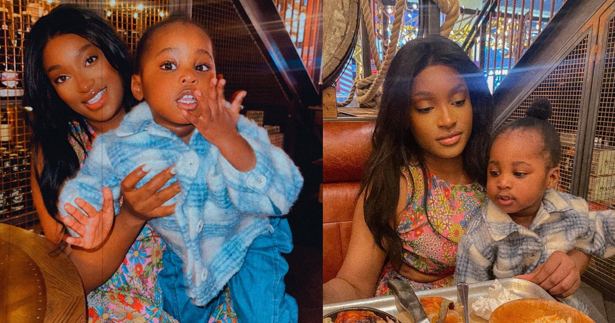 Larissa London shares photos of her son, allegedly fathered by Davido, as he turns 2