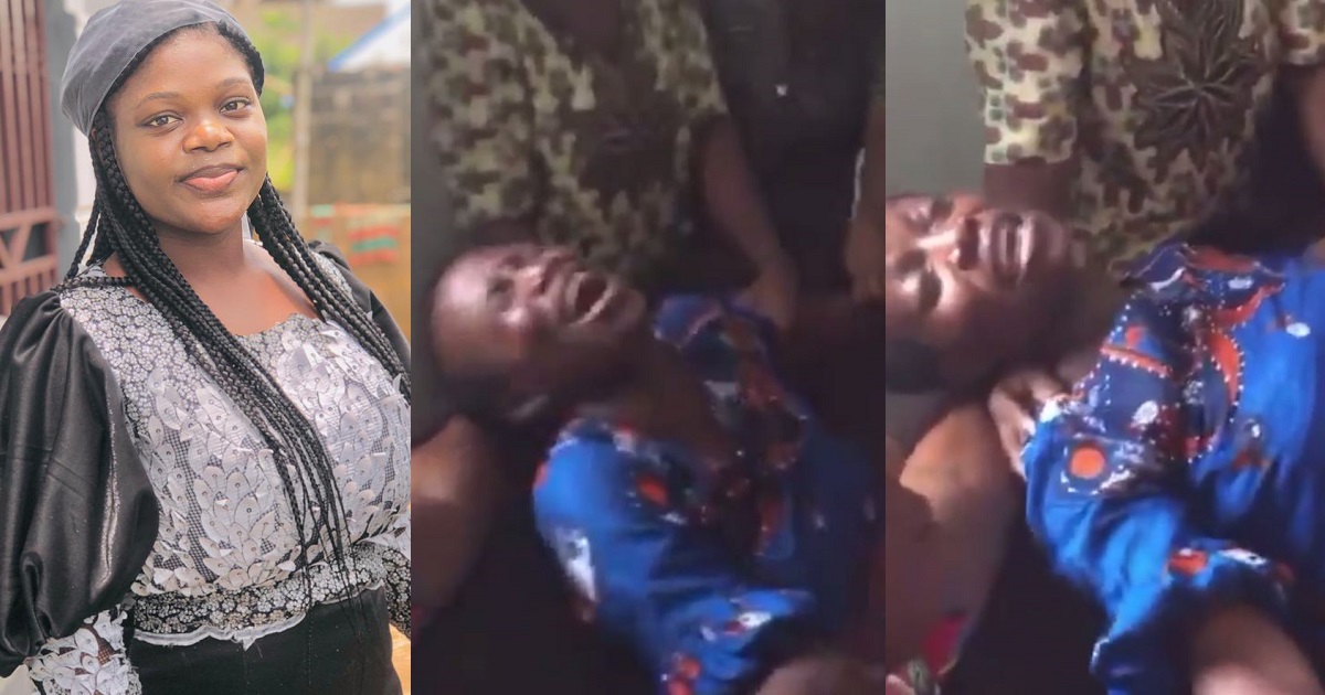 Heartbreaking moment mother of ‘murdered’ BRT passenger, Bamise broke down in tears as she demanded justice (Video)