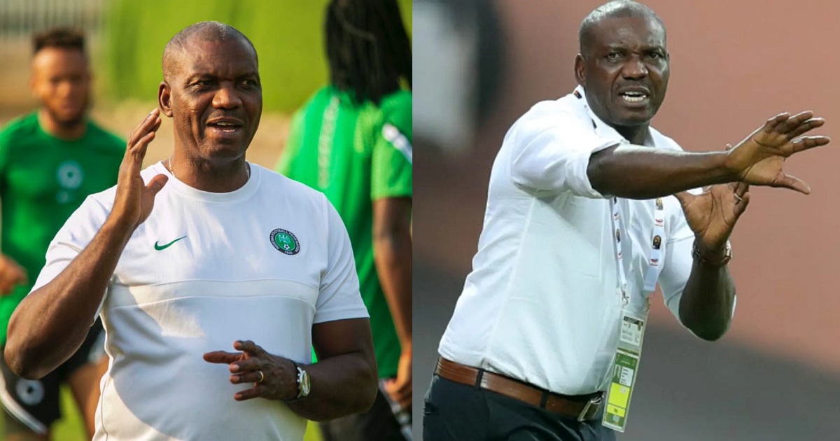 Eguavoen steps down as Super Eagles coach following Nigeria’s failure to qualify for 2022 World Cup