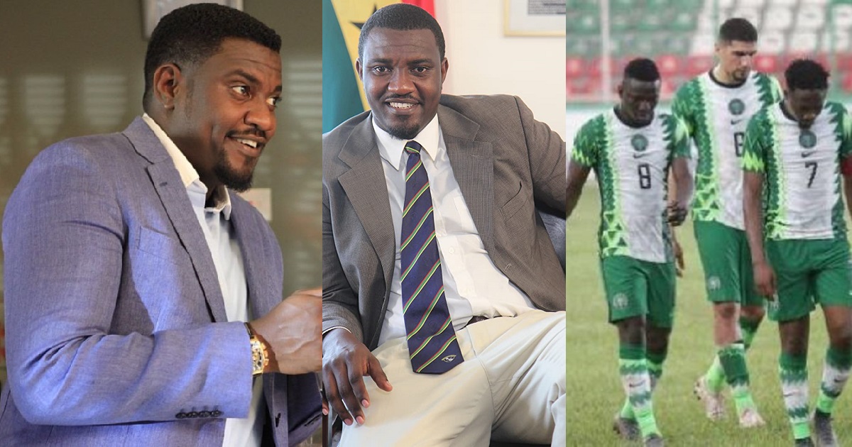 “Super chickens” – John Dumelo mocks Nigeria after match with Ghana ended in a draw