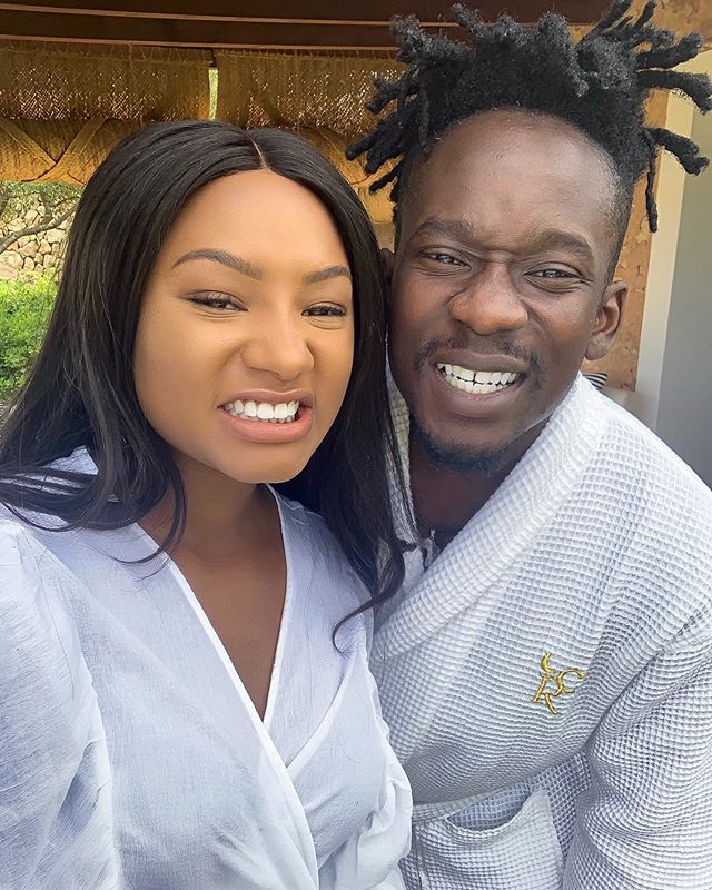 “I introduced you guys, so you better find me my own” – DJ Cuppy tells newly-engaged couple, Temi Otedola & Mr Eazi 3 Temi Otedola with Mr Eazi