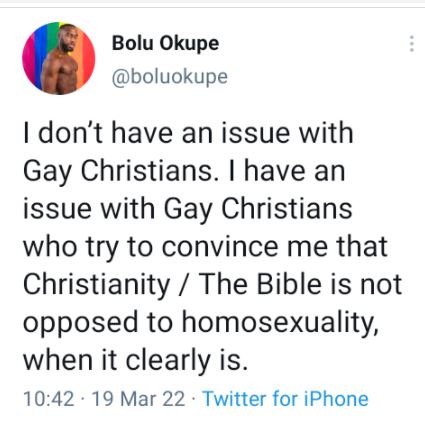 Bolu Okupe says