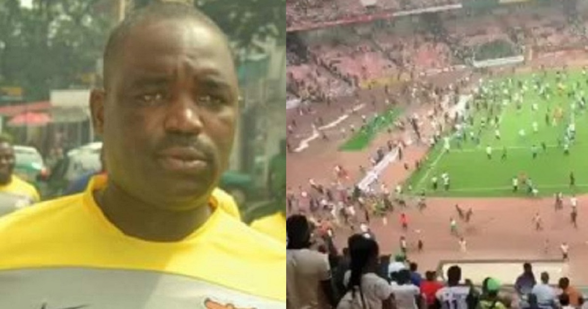 CAF doping officer slumps, dies after chaos at MKO Abiola stadium following 1-1 draw with Ghana