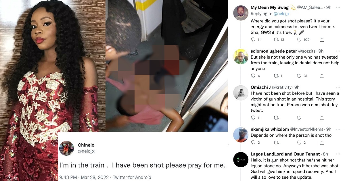 “You still get strength dey press phone” – Tweets of some Nigerians who mocked now deceased medical doctor who cried out for help after tweeting that she had been shot in the Abuja-Kaduna train attack