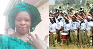 Corps member cries