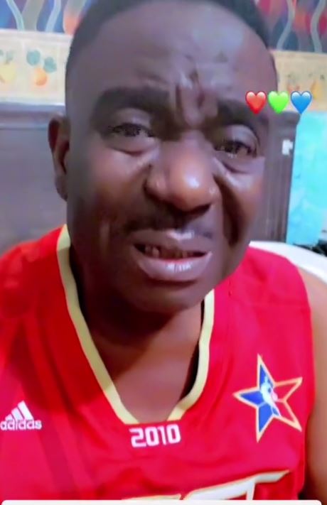 Moment ‘sick’ Mr Ibu begged his daughter to take his medicines on his behalf (video) 3 fergtrrr