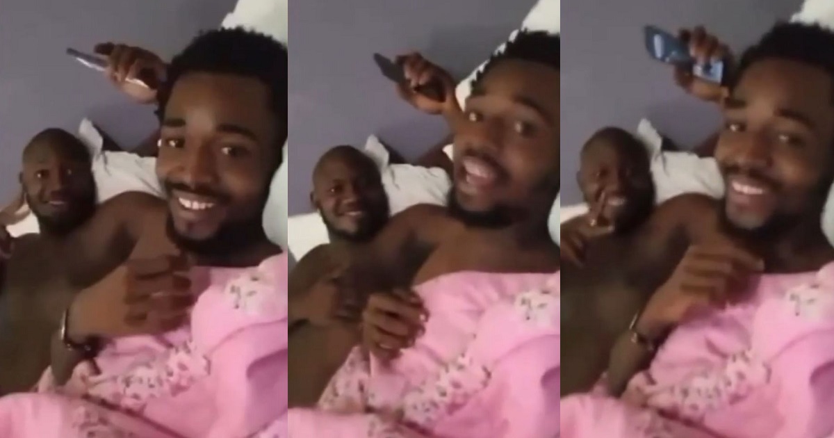 Nigerian gay men shout