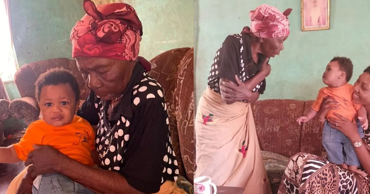 Viral Nigerian granny passes away months after meeting her great grandson