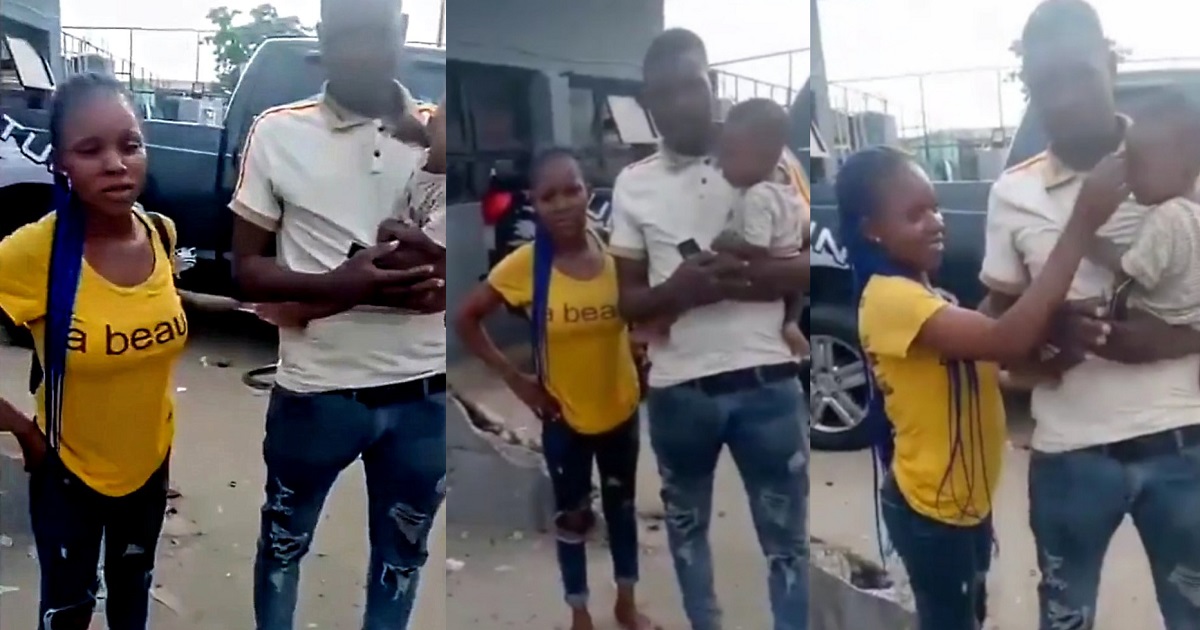“He’s innocent, he didn’t kidnap my baby” – Mother exonerates dispatch rider reportedly caught with a baby in his delivery box (video)