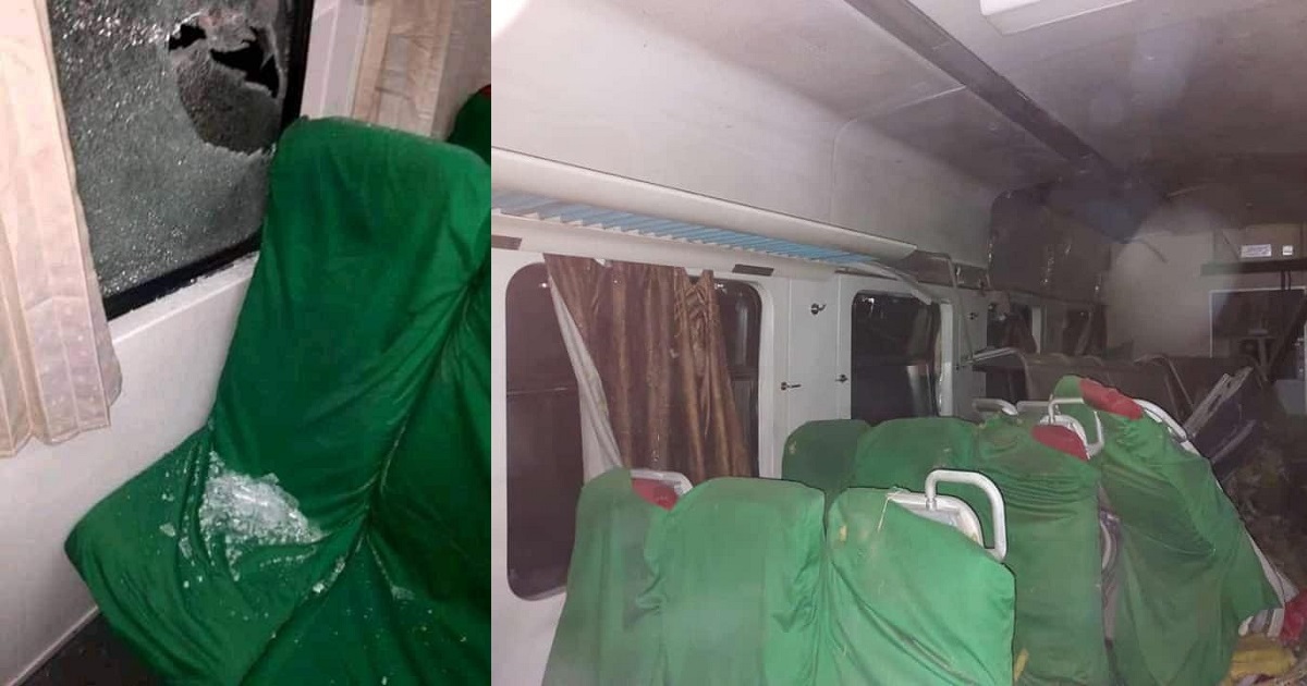 Photos and videos from Abuja-Kaduna train that was attacked by terrorists on Monday