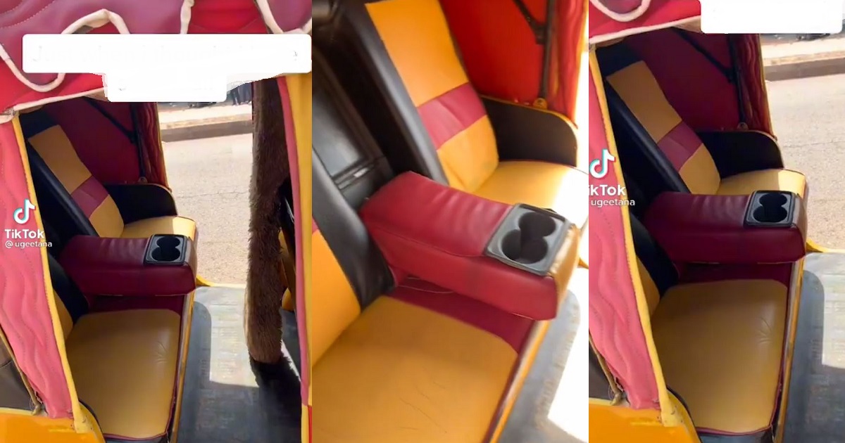 “Na Ac remain” – Reaction as man shows off his customized tricycle (video)