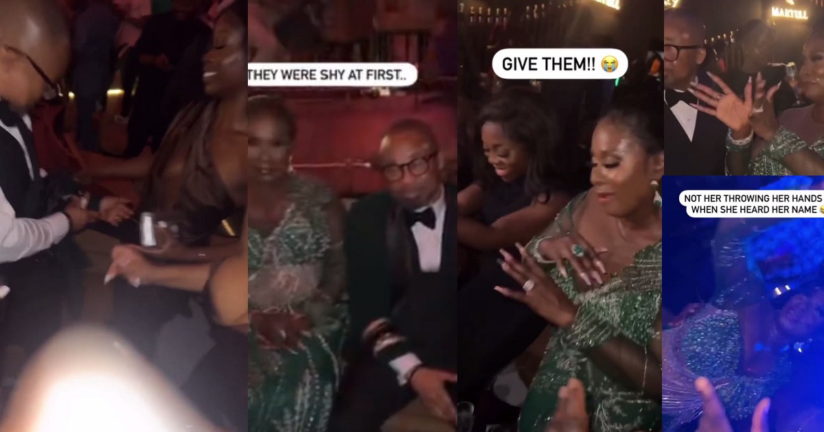 Mixed reactions as Nigerian lady takes her parents clubbing on her birthday (video)