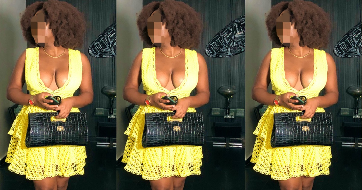 Lady denied entry into a Lagos restaurant because of what she wore