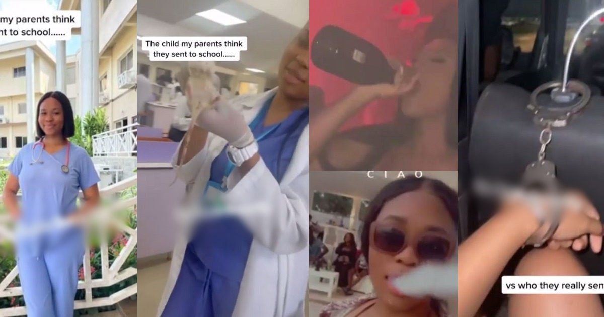 Nursing student trends after showing her ‘true colors’ in viral TikTok challenge (video)