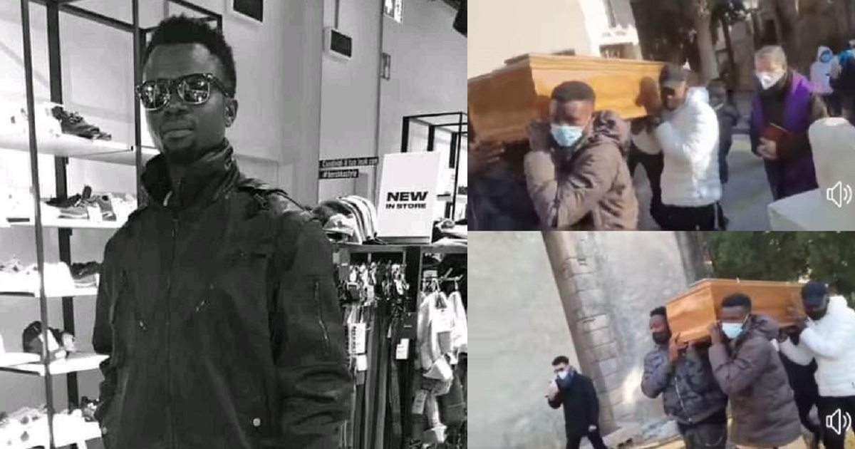 Nigerian man slumps