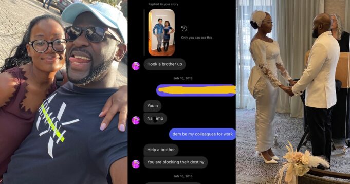 Nigerian man excited