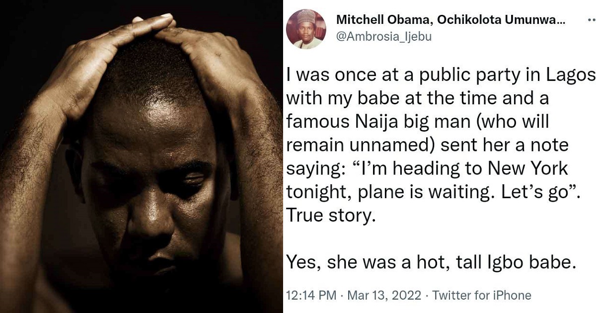 Nigerian men share