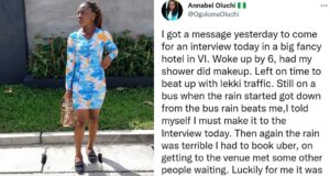 Nigerian lady laments