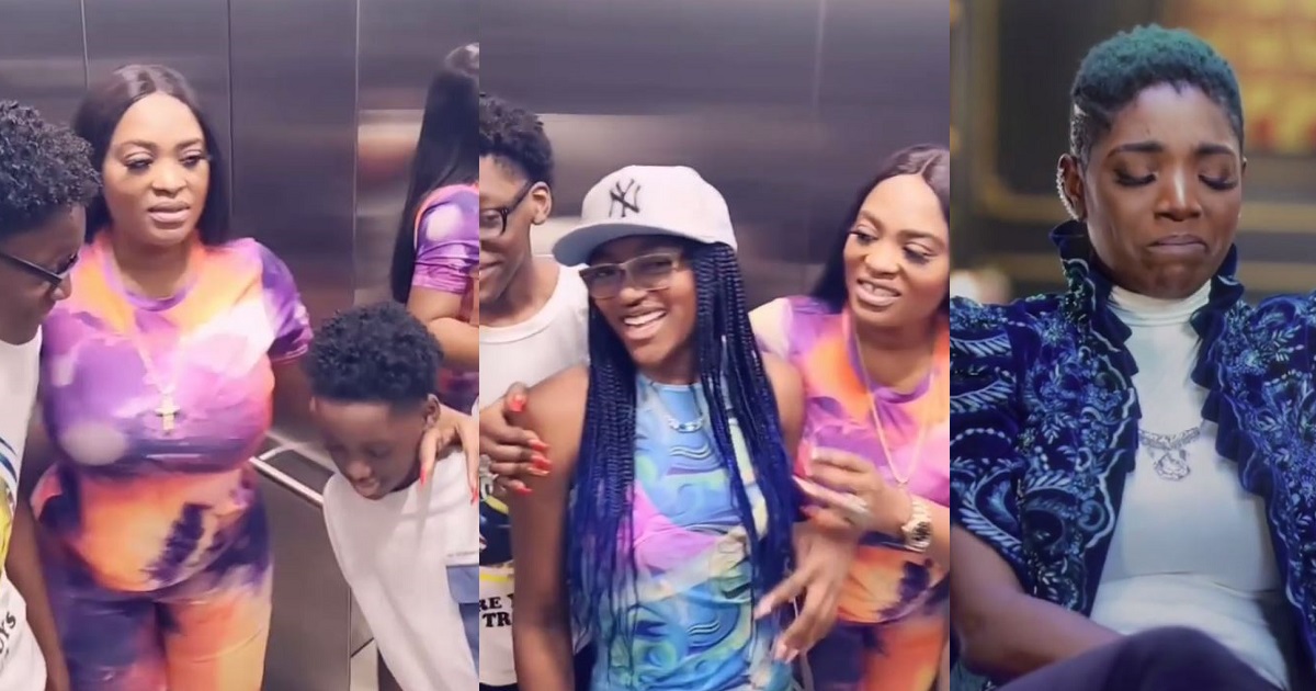 “Mother to wonderful children” – Pero gushes over her kids with 2Baba after Annie Idibia stated that it’s embarrassing that her husband has 5 kids with other women (video)