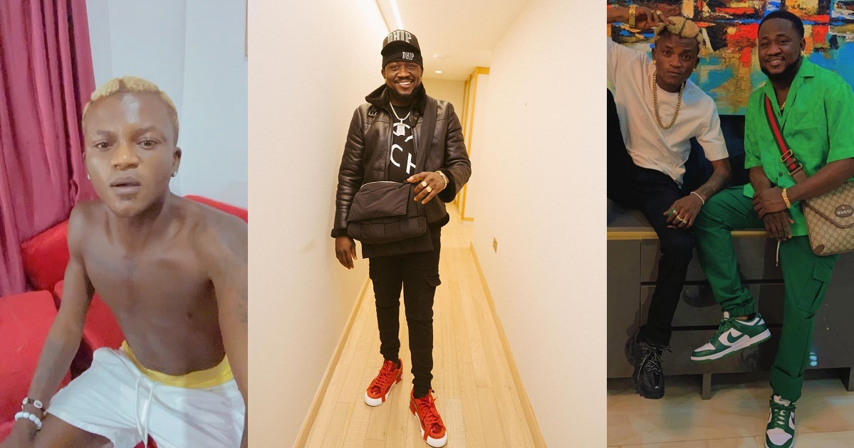 “Kogbagidi you don’t have money, it’s fake life you are living” – Portable blasts Kogbagidi [Videos]