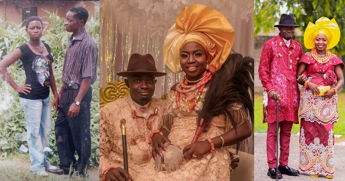 It was rigorous winning her heart – Bayelsa Deputy Governor’s senior aide writes as he shares throwback photo of himself with wife