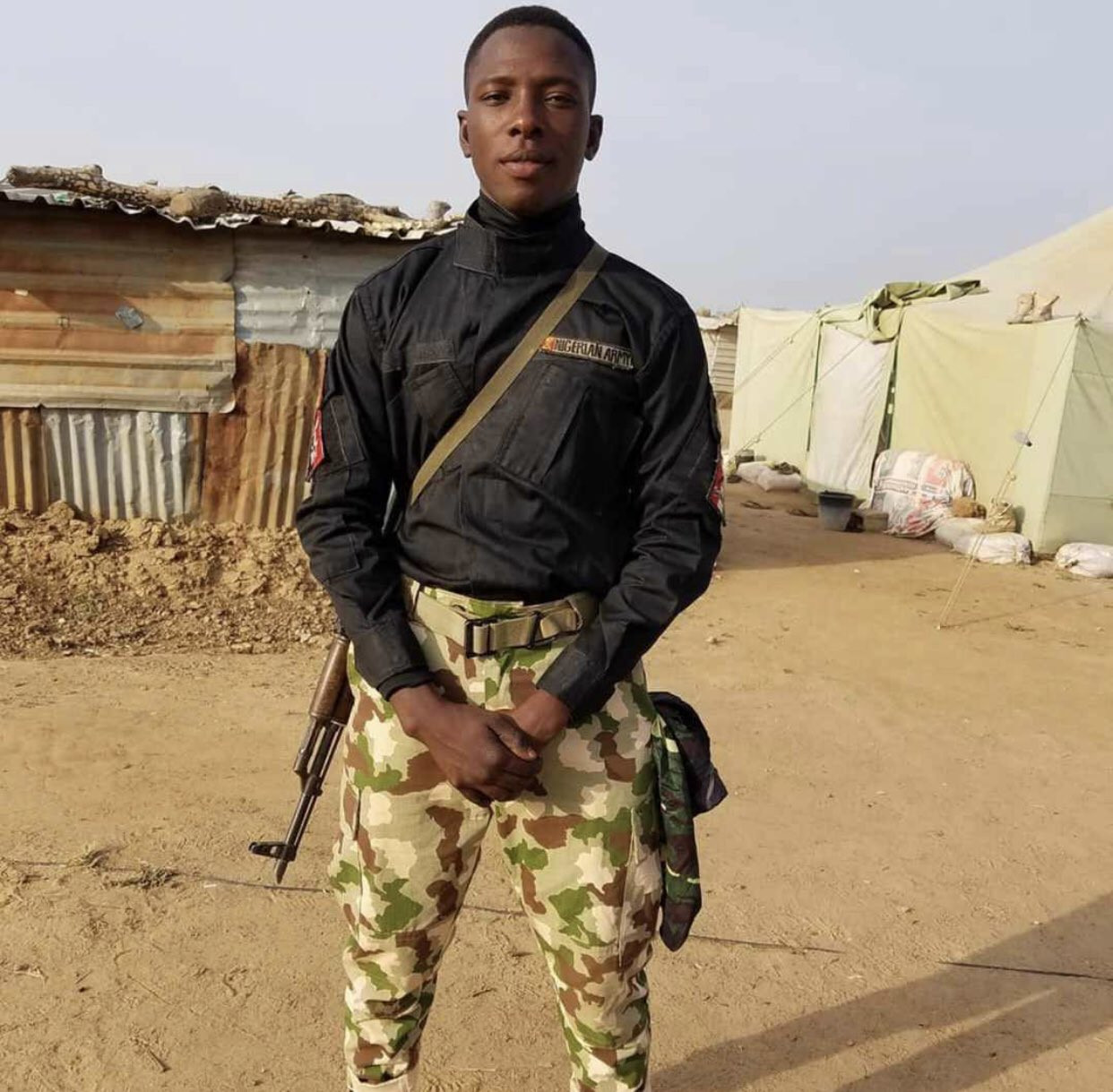 Nigerian soldier allegedly shot