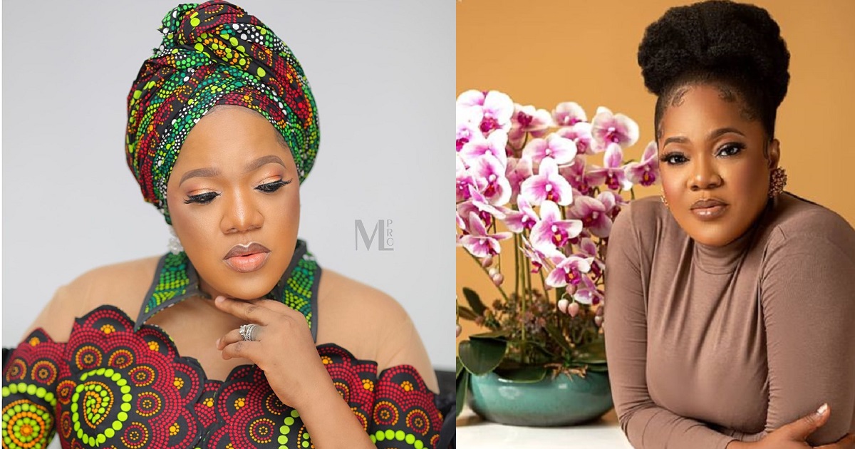 “It’s very wrong to kiss a baby that’s not yours” –  Actress Toyin Abraham