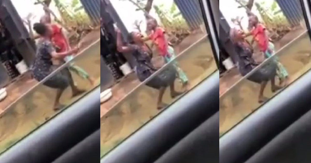 Frustrated mother spotted publicly delivering son from spirit of stubbornness (Video)