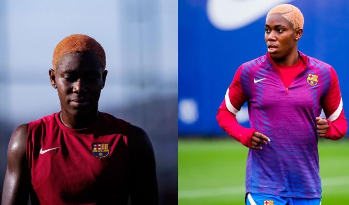 Asisat Oshoala speaks