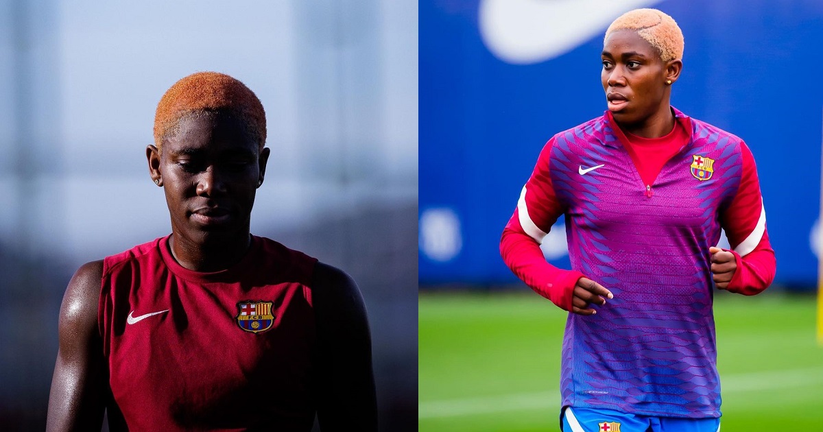 Asisat Oshoala speaks