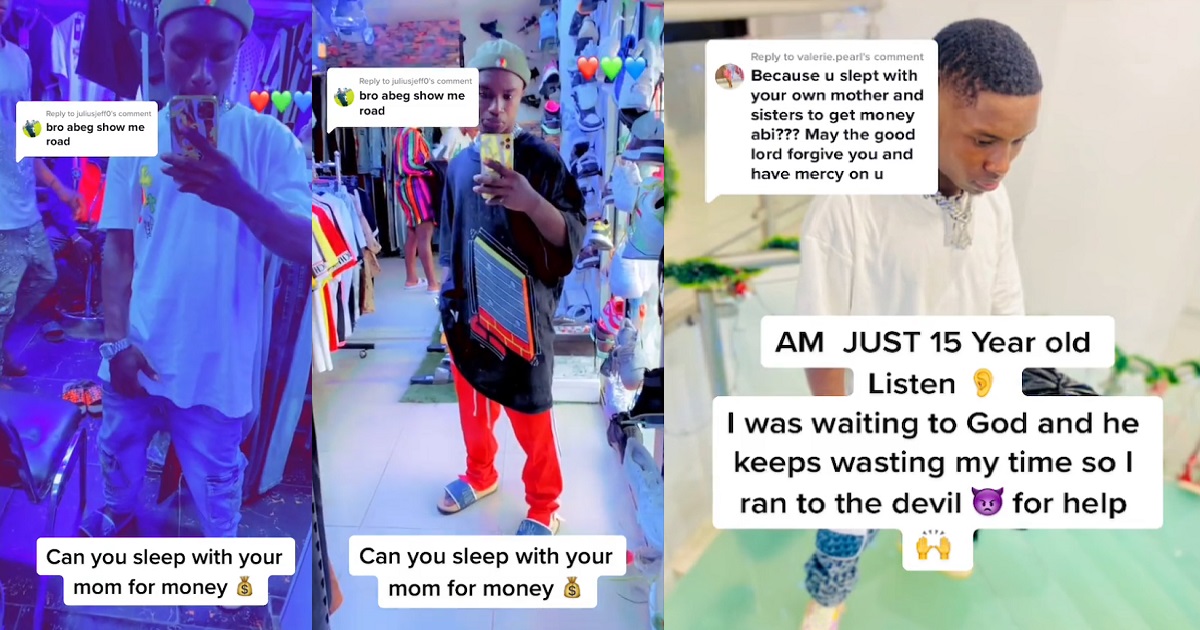 “I was waiting on God and he keeps wasting my time so I ran to the devil for help” – 15-year-old suspected yahoo boy brags (VIDEO)