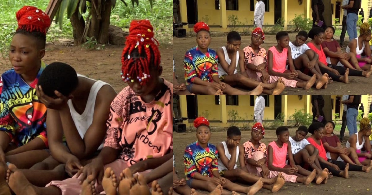 Trafficked Underaged girls rescued by the Police in Delta, 10 suspected prostitutes and 10 male suspects also arrested