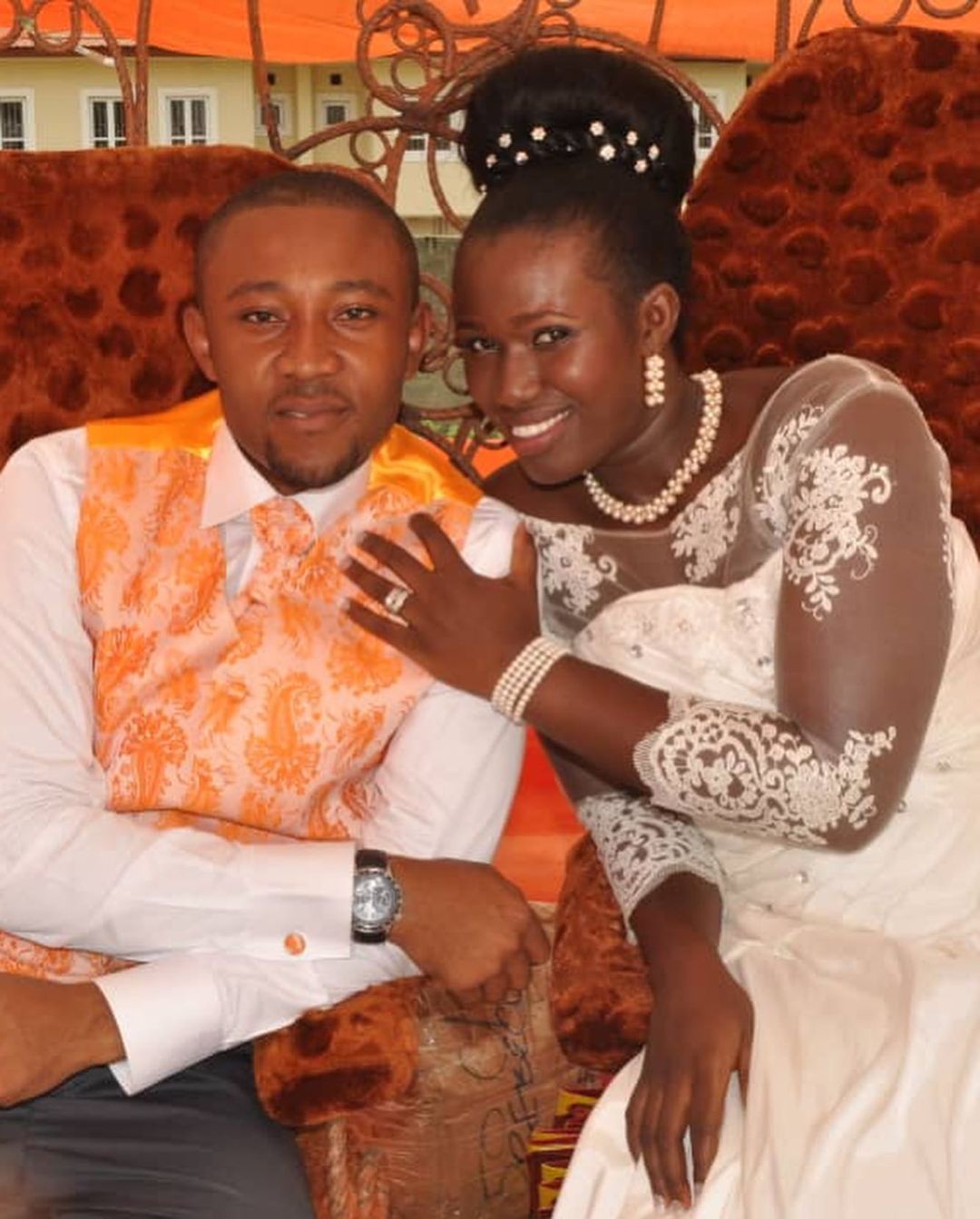 “I will marry you again and again” – Comedienne, Real Warri Pikin celebrates 9th wedding anniversary with hubby 3 279237409 683176376250966 6729807607538293901 n