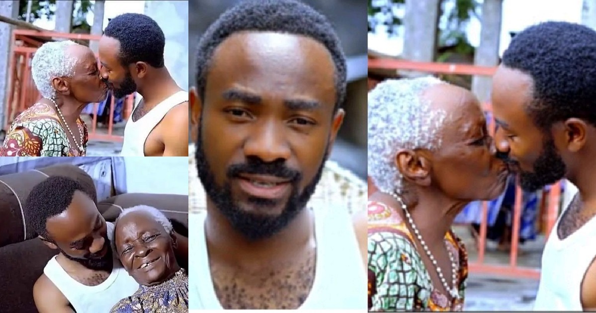 “I Pray She Won’t Die Before Me” – 25-year-old man says as he is set to wed his 85-year-old lover