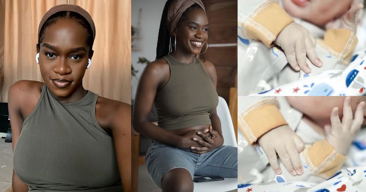 Hearty cheers in order as IG Comedinne, Maraji delivers a bouncing baby boy (Video)