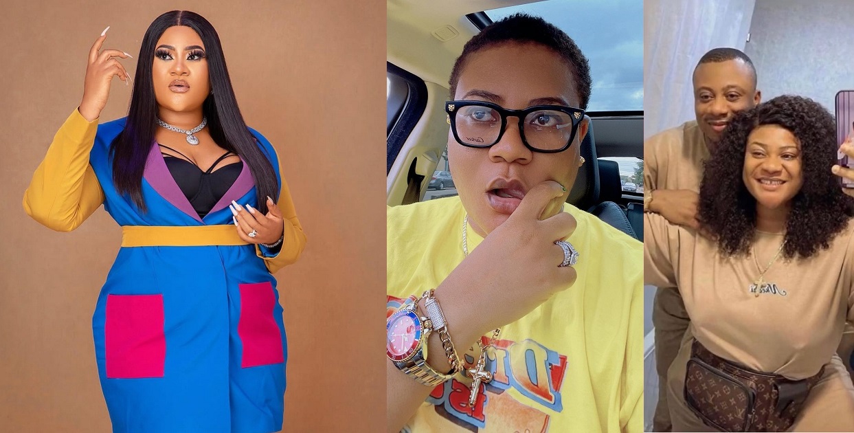 “I was never married” – Nkechi Blessing fires at fan who mentioned her amongst women who publicised their marriage on social media