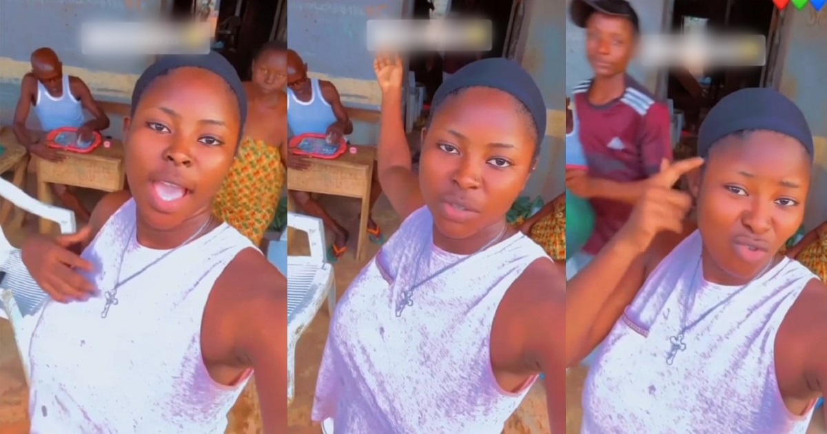 “You are in a man’s house, you don’t have sense” — Lady says as she urges single girls to go back to their parents’ house (Video)