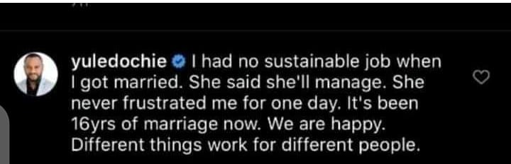 “I had no sustainable job. She said she’ll manage” – Throwback to when Yul Edochie praised his first wife for staying by him through thick and thin for 16 years 4 WhatsApp Image 2022 04 27 at 4.29.09 PM