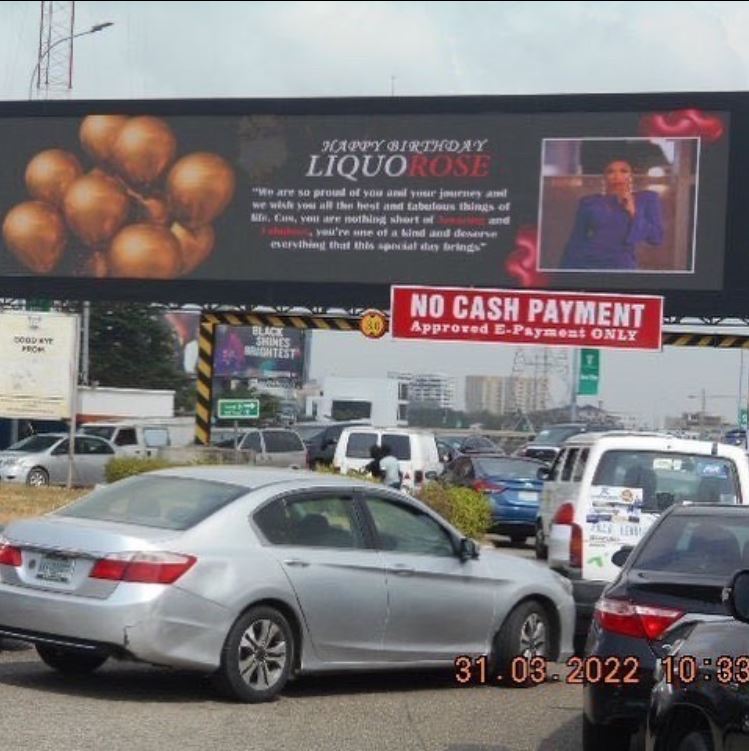 Fans gift Liquorose N14.5M, Mercedes-Benz, erect a billboard of her on 27th birthday (Photos / video) 4 fbtrff