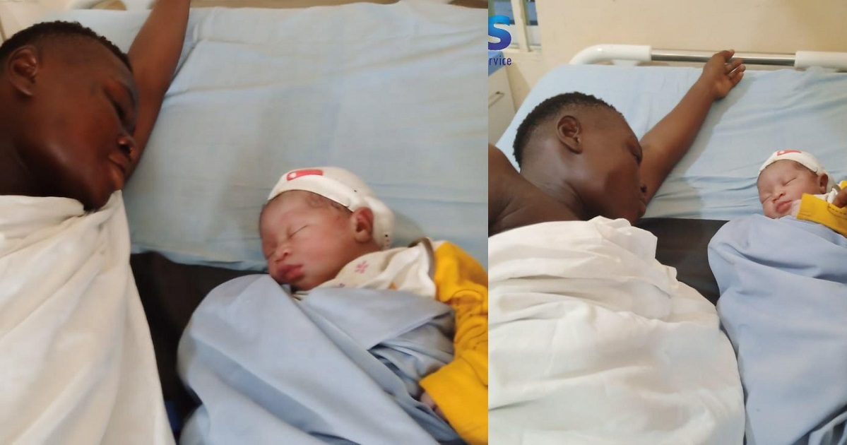 Mentally-ill woman gives birth to baby girl in front of TV station in Anambra