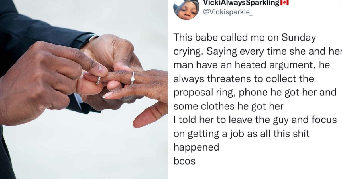 Lady set to marry man who always humiliates her because she solely depends on him
