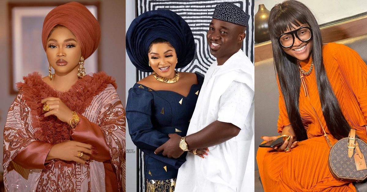 “I stand gidigba for my hubby’s house” – Mercy Aigbe says as she debunks rumours of moving out of her new husband’s house.