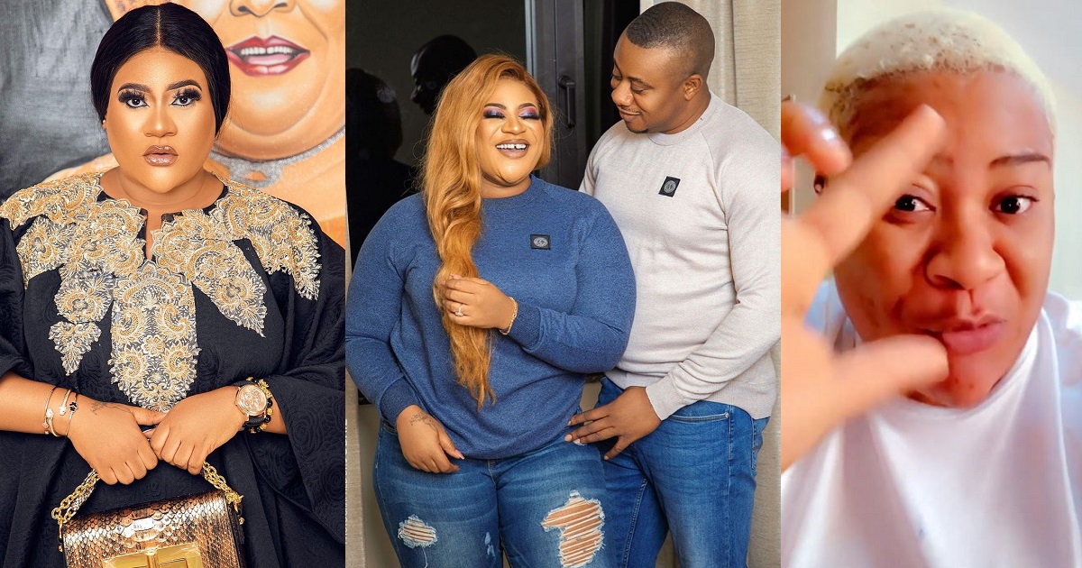 Nkechi Blessing reacts after ex-husband, Opeyemi claimed she was with him for money and s3x (video)