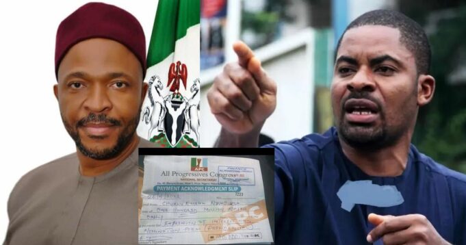 Deji Adeyanju reacts