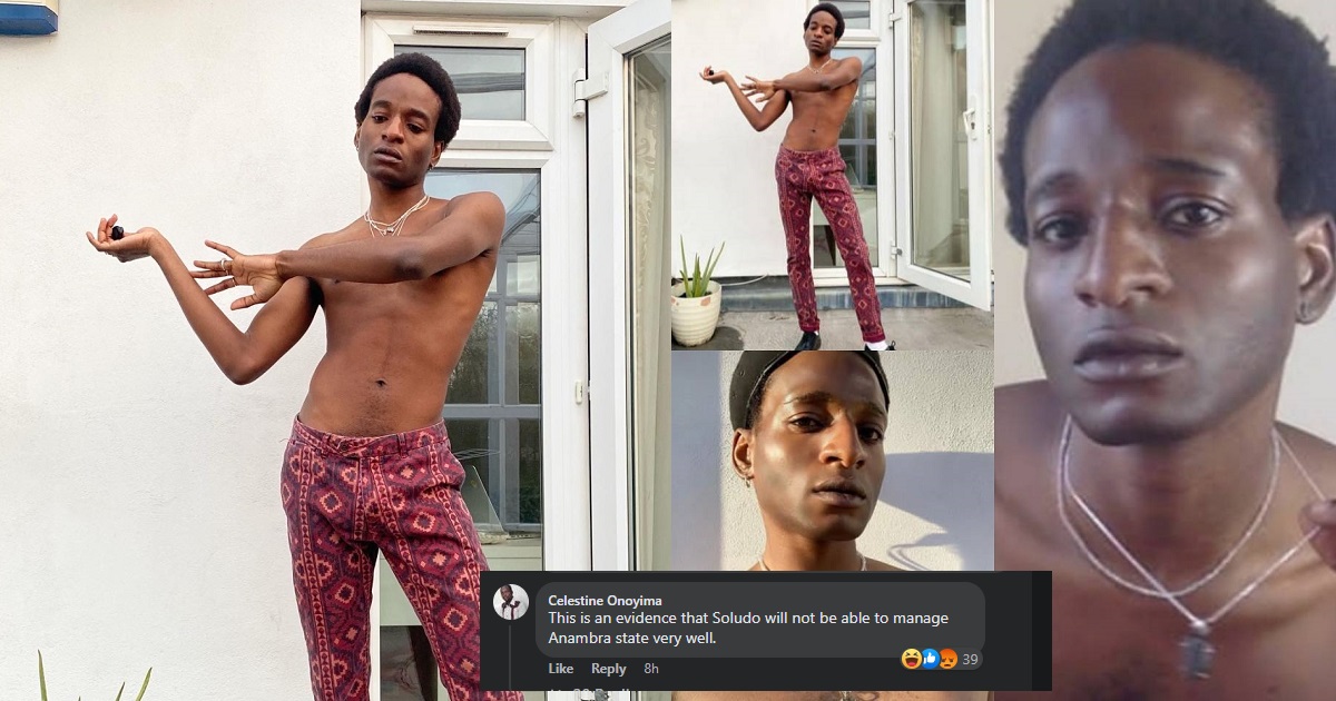 “This is an evidence that Soludo will not be able to manage Anambra state very well.” – Netizen’s react after photos of the Governor’s son went viral online