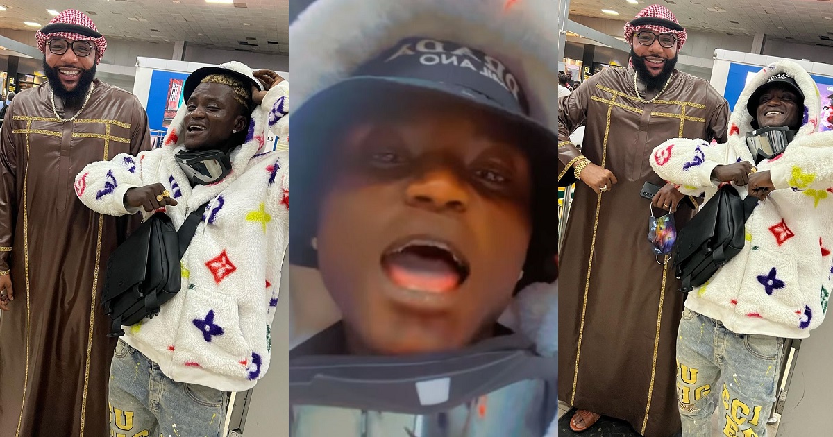 Singer Portable excited as he travels to UK with billionaire EMoney
